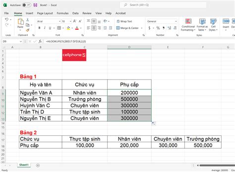 Hàm HLOOKUP trong Excel là gì? Cách sử dụng cực đơn giản - Divine News