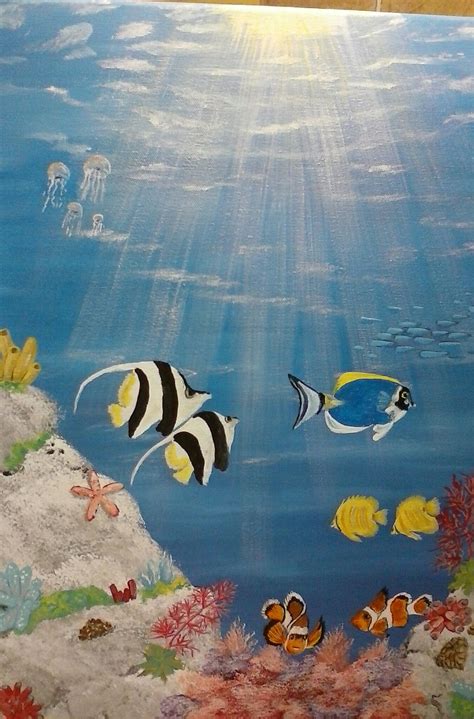 Underwater Scene Painting