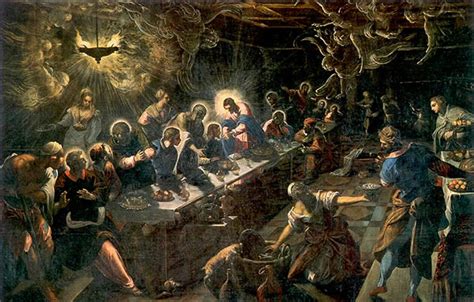 Tintoretto - Last Supper Painting by Les Classics - Pixels