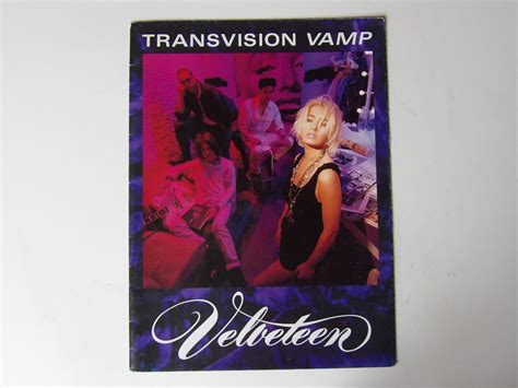 Transvision Vamp: 1989 UK Velveteen Tour Programme/Large Poster