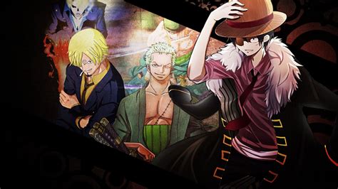 Luffy Zoro Sanji Wallpaper 4k