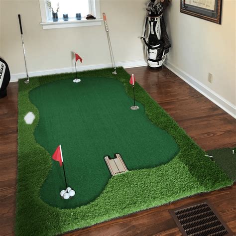 Golf Indoor Putting Green Pro 5'x10' | Professional Home Putting Green ...