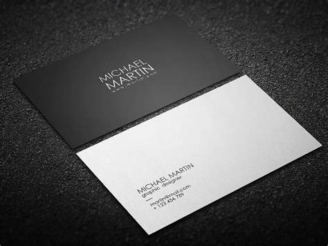 14+ Minimalist Business Card Templates - Illustrator, Apple Pages ...