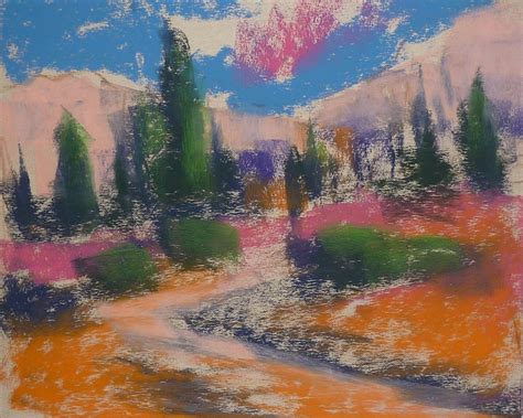 Painting My World: Pastel Demo....Colorado Landscape with Wildflowers