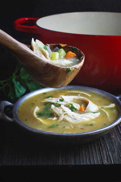 Leftover Turkey (or Chicken) Soup Recipe - Simply So Healthy