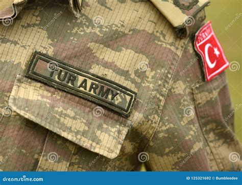 Turkish Army Uniform. Turkey Troops Stock Photo - Image of memorial ...