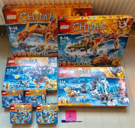 LEGO - Chima - 8 Sets (70146 Phoenix Fire Temple; 20226 - Catawiki