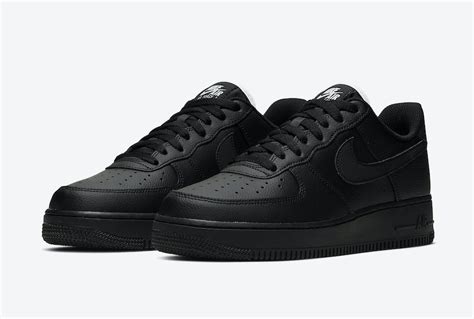 Nike Air Force 1 Low Black CJ1607-001 Release Date - SBD