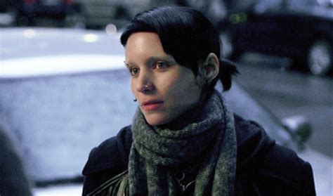 Rooney Mara as Lisbeth Salander in The girl with...