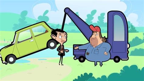 Mr Bean Car Cartoon Drawing