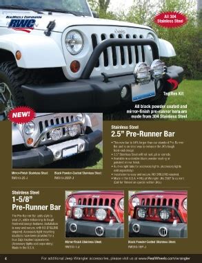 RealWheels Jeep Wrangler JK Accessories Catalog