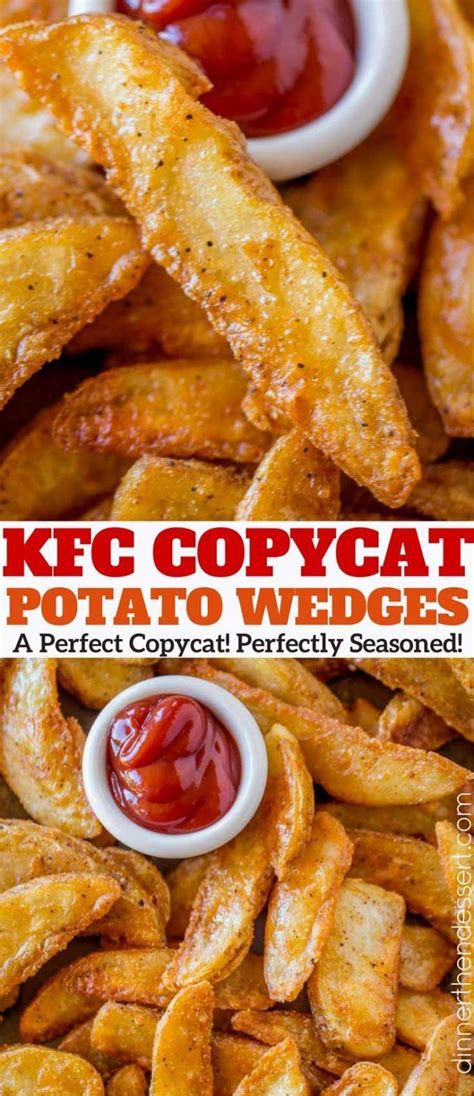 KFC Potato Wedges lightly battered in a thin KFC chicken flavored ...