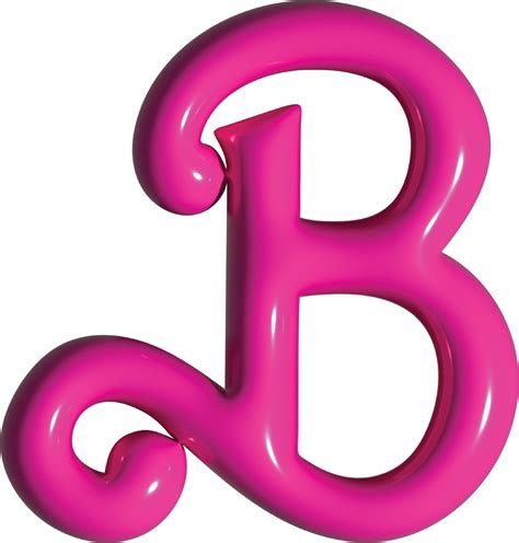 Barbie B Letter Logo Vector - (.Ai .PNG .SVG .EPS Free Download)