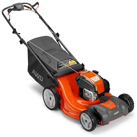 Husqvarna LC221AH 163-cc 21-in Self-Propelled Gas Push Lawn Mower with ...