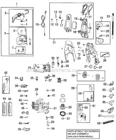 Bissell Proheat 2X Revolution Pet Pro Parts - Famosoy Mortal