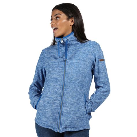 Regatta Womens/Ladies Evanna Full Zip Lightweight Fleece (Strong Blue)