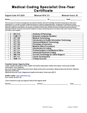 Fillable Online Best Online Schools for a Medical Coding Certificate ...