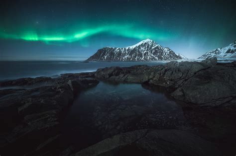 Northern Lights Lofoten - Aurora Borealis | Hattvika Lodge