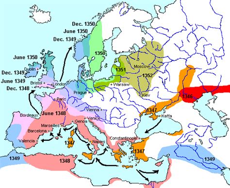 The Black Death - Geography pages for Dr. Rollinson's Courses and Resources