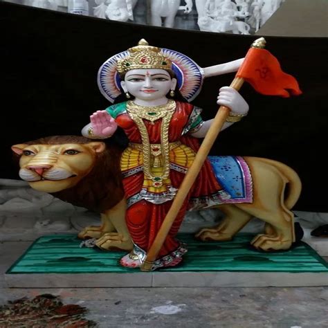 White Painted Bharat Mata Statue, For Temple, Size: 30 Inch at Rs 1000 ...