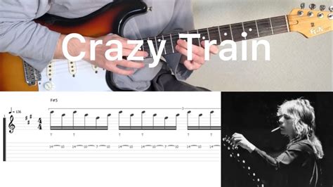 Crazy Train (guitar solo cover with tabs & chords) - YouTube