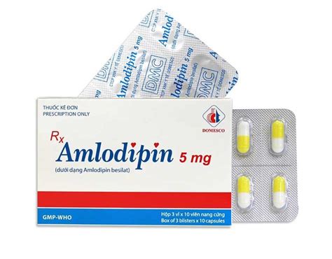 What is Amlodipine 5 mg and how is it used? | Vinmec