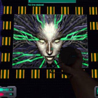 Meeting SHODAN in System Shock 2 (Irrational Games/Looking Glass, 1999 ...