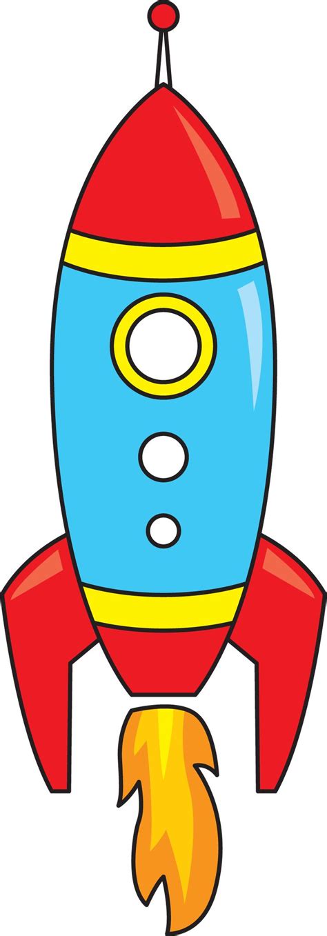 Images For > Clipart Rocket | Clip art, Space theme, Free clip art