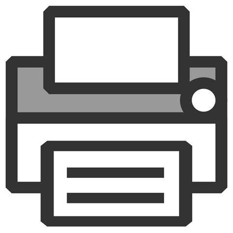 Clipart - Printer icon