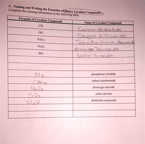 SOLVED: Correct me if I'm wrong. C: Naming and Writing Complete the ...