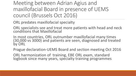 UEMS council meetings October 2016 and April ppt download