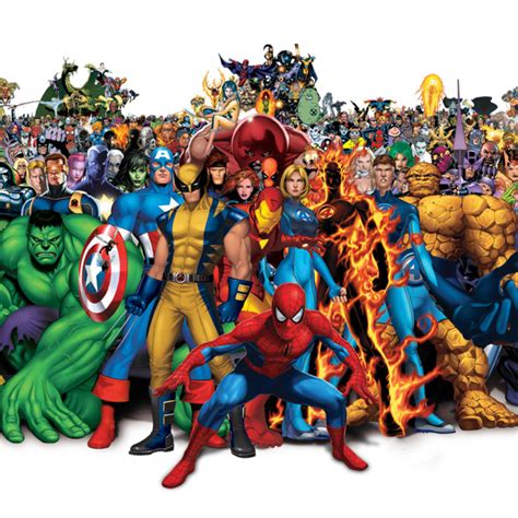 Marvel Characters Png Free Logo Image | Porn Sex Picture