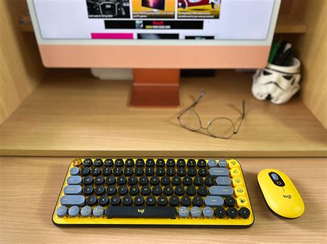 Logitech Pop Keys mechanical keyboard, Pop mouse review