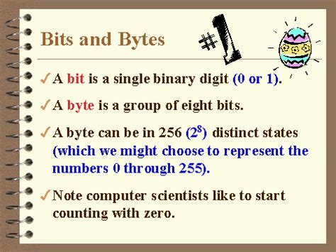 Bits and Bytes