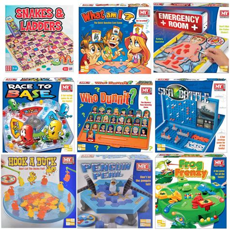 Traditional Classic Modern Full Size Family Childrens Kids Board Games ...