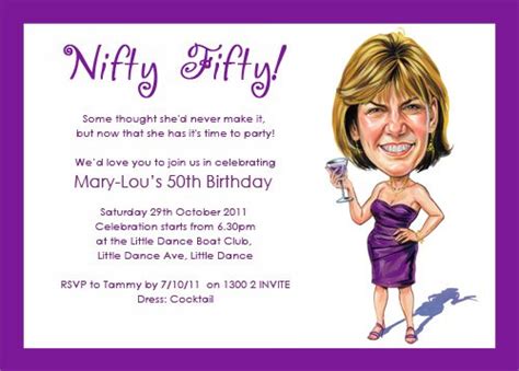 Funny 50th Birthday Party Invitations Ideas | FREE Invitation Templates ...