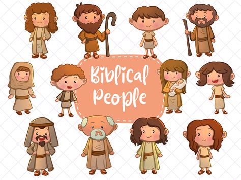 Bible Characters Clipart