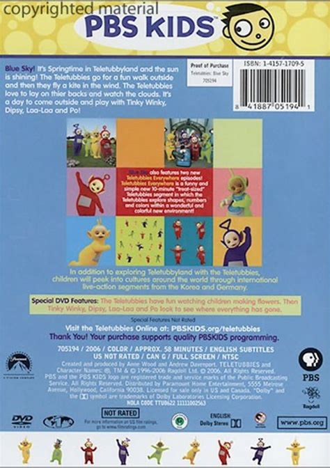 Teletubbies: Blue Sky (DVD 2006) | DVD Empire