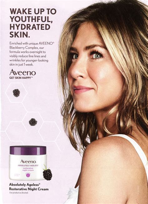 Jennifer Aniston Actress - Aveeno : Celebrity Endorsements, Celebrity ...