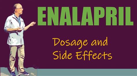 Enalapril Maleate 5 mg 10 mg 20 mg tablets and side effects | ข้อมูลที่ ...