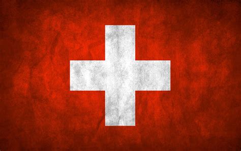 HD Wallpaper of the Iconic Swiss Flag