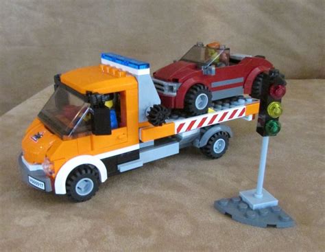 Lego Flatbed Tow Truck