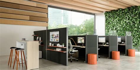 Answer Office Desk Free Standing & Front Privacy Panel | Steelcase ...