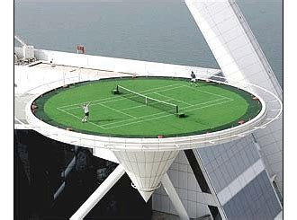 Burj Al Arab Hotel Helipad - Greenroofs.com