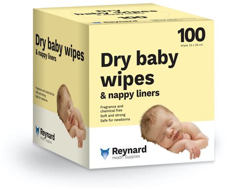 Dry Baby Wipes | Reynard Health Supplies