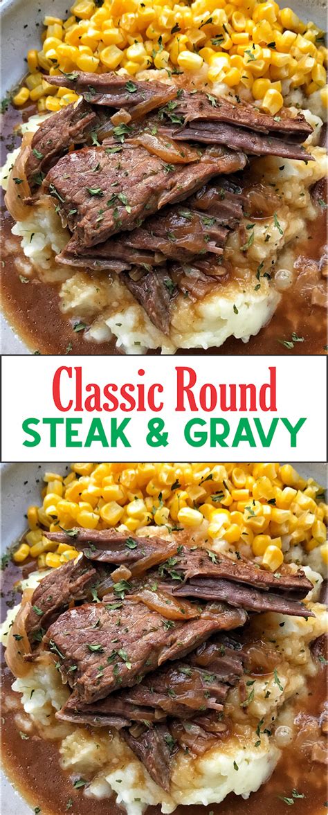 Classic Round Steak & Gravy | Show You Recipes