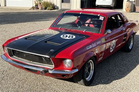 363-Powered 1967 Ford Mustang Coupe Race Car 4-Speed for sale on BaT ...