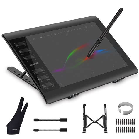 XOPPOX Graphics Drawing Tablet 10 x 6 Inch Large Active Area with 8192 ...