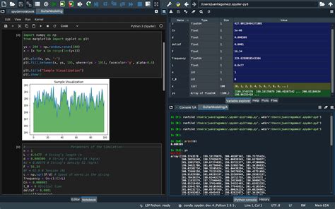 Spyder Notebook — Spyder 5 documentation