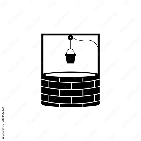 water well vector logo icon design template illustration Stock Vector ...